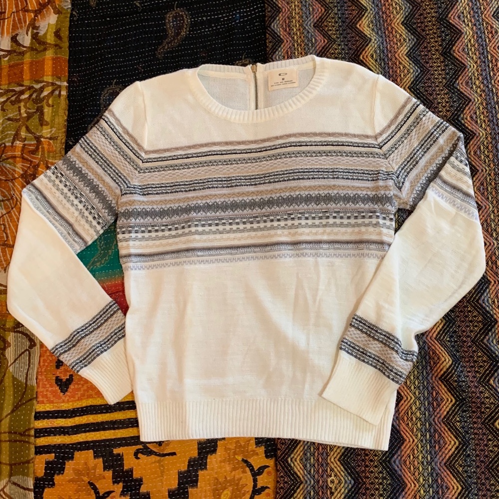 Urban Outfitters sweater with quarter zip back